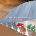 Hidden Storage BedSkirt Shoe Organizer